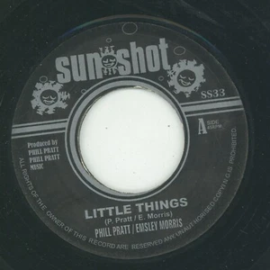 " LITTLE THINGS." phill pratt / emsley morris. SUNSHOT RECORDS 7in. - Picture 1 of 2