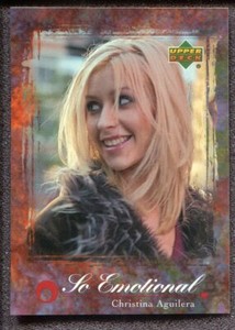 2000 Upper Deck So Emotional #33 - Christina Aguilera