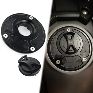Keyless Gas Cap Fit For 2014-2016 Yamaha XSR 900 Tracer 900 FJ09 FZ09 MT-09 2015 - Picture 1 of 26