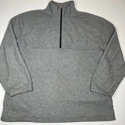Sudadera De Colección Jason Maxwell Mujer Media Cremallera Polar Gris Ligera Talla XL Foto 1 de 3
