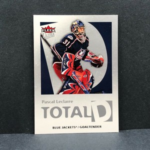 2008-09 Fleer Ultra Total D PASCAL LECLAIRE Card No. TD8 Columbus Blue Jackets