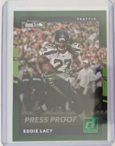 2017 Donruss Press Proof grüne EDDIE SPITZE #181 SEATTLE SEAHAWKS 🏈 - Bild 1 von 1