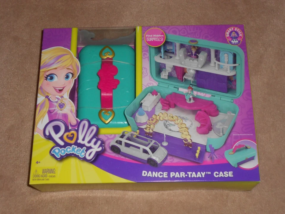 Polly Pocket Dance Par-taay FRY41 No Accessories Case Only