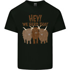 We Herd That Funny Cow Męska bawełniana koszulka Top