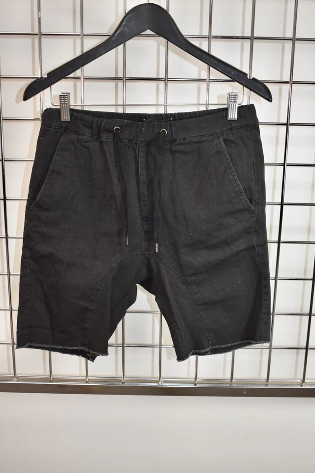 Rastrillo corto algodón sobre negro talla 28 a la venta Foto 1 de 4