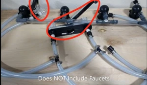  Portable Concession Sink Complete Jr Products/Camco Drain Traps & Plumbing Kit  - Picture 1 of 7