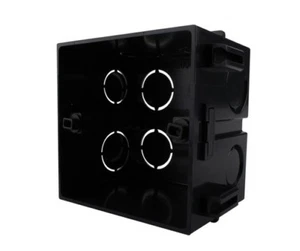 Livolo große Unterputzdose Schalterdose Einbaudose ab 5 Stk. Farbe Schwarz - Bild 1 von 7