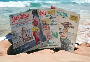 (3) For Laughing Out Loud 1964 1965 Dell Humor Jokes Vintage Cheesy Vintage 