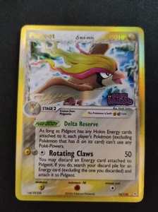 Pokemon - Pidgeot Delta Species 14/110 - EX Geister von Holon - Reverse HOLO ENG - Bild 1 von 2