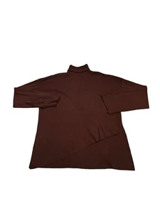 Lily and Lottie Turtleneck Sweater Brown Size Medium/Large - Picture 1 of 10
