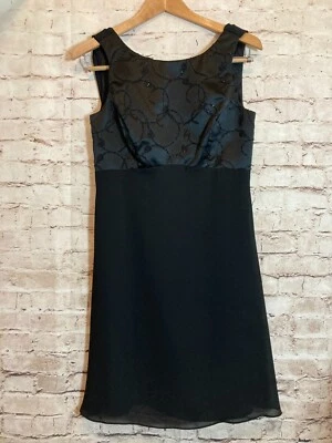 Vestido vintage Rhapsody Y2K para mujer mediano? Drapeado gótico caprichoso satinado con cuentas negras Foto 1 de 4