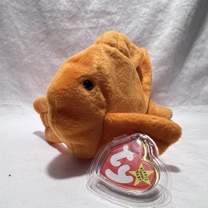Juguete de peluche TY Beanie Baby GOLDIE the Goldfish de colección Ty Beanie Babies - Imagen 1 de 3