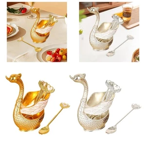Flatware Set Display Swan Tableware Holder Base for Farmhouse Hotel Wedding - Picture 1 of 16