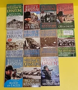 Lot of 11 William W. Johnstone Paperback Books - Foto 1 di 5