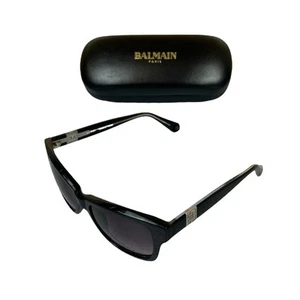 Balmain Sunglasses Women's Black BL 2039 CO1 Size 52-17 140 w/Case - Picture 1 of 12