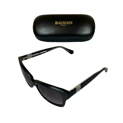 Gafas de sol Balmain para mujer negras BL 2039 CO1 talla 52-17 140 con estuche Foto 1 de 4