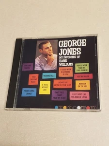 GEORGE JONES My Favorite HANK WILLIAMS (CD, 1994 LIBERTY) NM - Picture 1 of 3