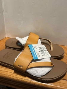 Sandalias de tanga Reef para mujer color tostado natural talla 7 - Imagen 1 de 4