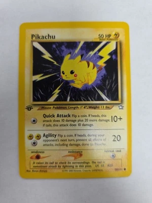 Pikachu 70/111 - 1ST EDITION Neo Genesis Pokemon Card Naoyo Kimura - Image 1 of 4