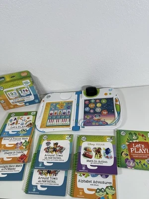 LeapFrog LeapStart 3D Interactive System Bundle 9 Books Paw patrol Math Reading - Image 1 of 4