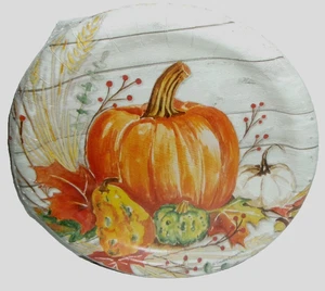 Fall ~Dessert Paper Plates ~ 12ct.. ~ 6 7/8" Plates ~ COUNTRY HARVEST - Picture 1 of 1