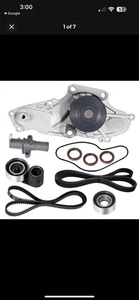 Timing Belt Kit Water Pump 03-18 Honda Accord Pilot Acura MDX Saturn 3.5L L11 - Picture 1 of 11