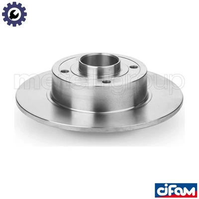 2x DISCO DE FRENO 800-722 PARA RENAULT CLIO/III/Hatchback/Furgoneta/EURO/CAMPUS/Grandtour Foto 1 de 4