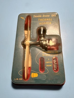 Vintage Cox Thimble-Drome .049 Thermal Hopper - Image 1 of 4