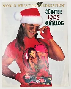 1995 WWF WINTER MERCHANDISE CATALOG UNDERTAKER BRET HART DIESEL RAZOR RAMON - Picture 1 of 3