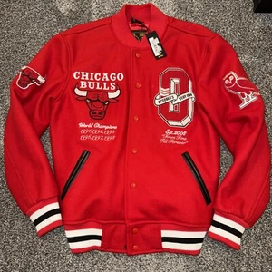 OVO x NBA Chicago Bulls Wool Varsity Jacket World Champions Drake RARE Medium - Picture 1 of 17