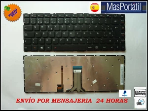 Tastiera Spagnolo Nuovo Portatile Lenovo S41-70 Retroilluminato SN20G62953 TEC46 - Foto 1 di 1
