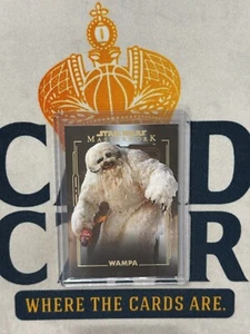 2020 Topps Star Wars Masterwork WAMPA Orange 06/10 JO - Picture 1 of 2