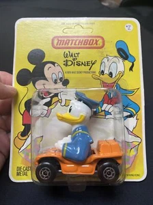 Matchbox 1979 Walt Disney WD2 Solans Duck Cast Die Metal MOC Orange - Picture 1 of 5