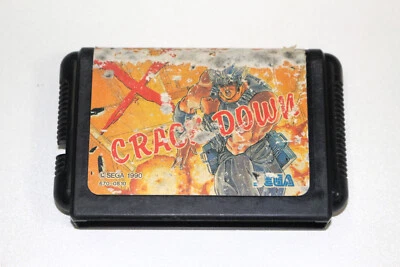 *Authentic* Sega Mega Drive Game Crack Down / Crackdown NTSC-J Japan Import - Image 1 of 2