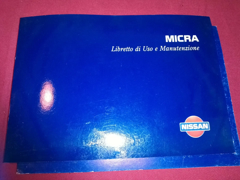 NISSAN MICRA: MANUALE libretto USO E MANUTENZIONE - Immagine 1 di 1