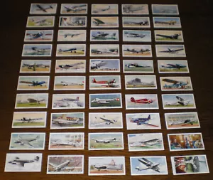 Set Players INTERNATIONAL AIR LINERS 1936 cigarette cards VG condition - Picture 1 of 1