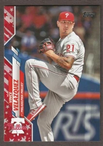 2020 Topps Independence Day #402 Vince Velazquez /76 Philadelphia Phillies - Picture 1 of 2