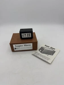 Super Slave perfected Photograph Camera Flash - 2 Prongs/Tripod Mount/Sync Cord - Picture 1 of 9