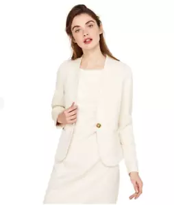BLAZER/BENETTON GIACCA BENETTON COLORS OF CREMA DA DONNA - Foto 1 di 8