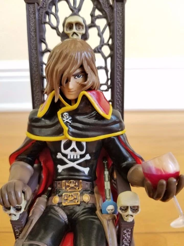 High Dream Albator Captain Harlock figure repaint version Cover