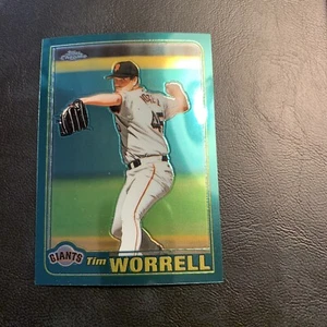 Cb51c 2001 Topps chrome traded T 61 Tim Worrell San Francisco giants - Picture 1 of 2