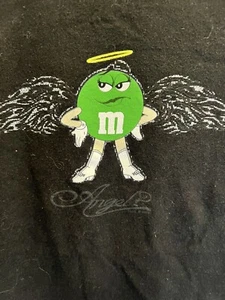 Girl's Size M M&M's Candy Character T-shirt Black color - Picture 1 of 8
