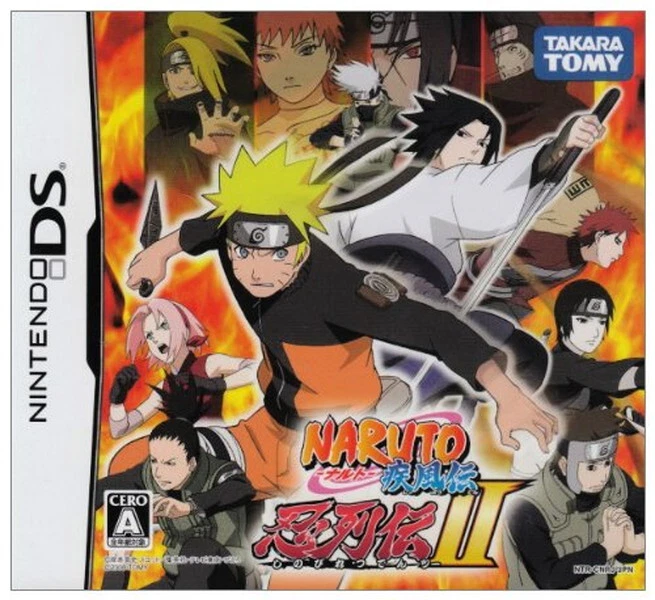 Nintendo DS NARUTO Shippuden Shinobi Retsuden II Japanese - Image 1 of 1