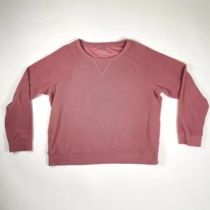 Marc New York Andrew Marc Women's Size XL Mauve Ribbed Pullover Crew Sweater - Picture 1 of 9