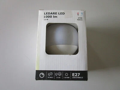 LED Glühbirne Ledare 1000 lm E27 13W von IKEA NEU+OVP - Bild 1 von 2