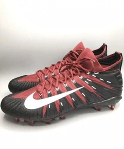 Botines de fútbol Nike Alpha Menace Elite TD carmesí/negro AJ6547-602 talla 15 nuevos - Imagen 1 de 3