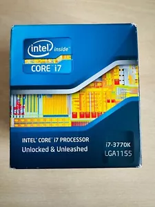 Intel Core i7-3770K SR0PL Quad Core Processor 3.5 GHz, Socket LGA1155 CPU NEW - Picture 1 of 7