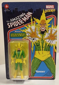 Figura de acción Kenner Marvel Legends Retro Collection Spider-Man Electro - 3,75" - Imagen 1 de 7
