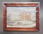 Dollhouse Miniature 1:12 Scale Framed Picture -- House Scene  #1850