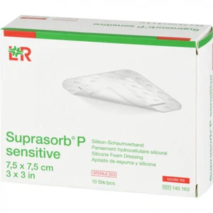 Suprasorb P sensitive, 7,5 x 7,5cm, 10Stck, REF 140163 - Bild 1 von 1